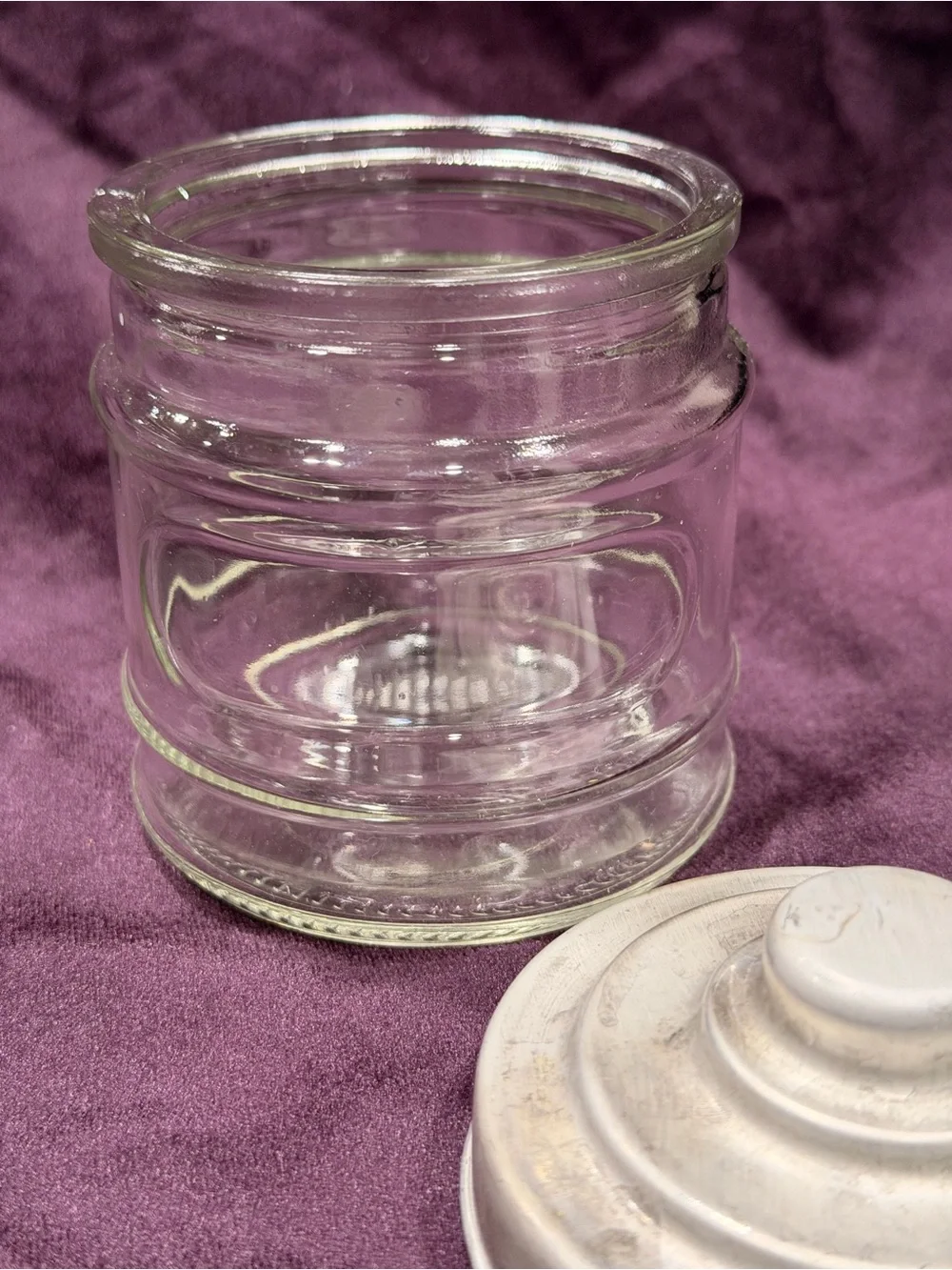 Source Unknown Clear Glass Pantry Jars with Silver Lids - Set of 3